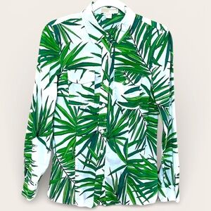 MICHAEL Michael Kors Palm Frond Button Down Shirt